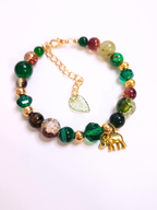 • Bracelet Simple • Forêt Émeraude