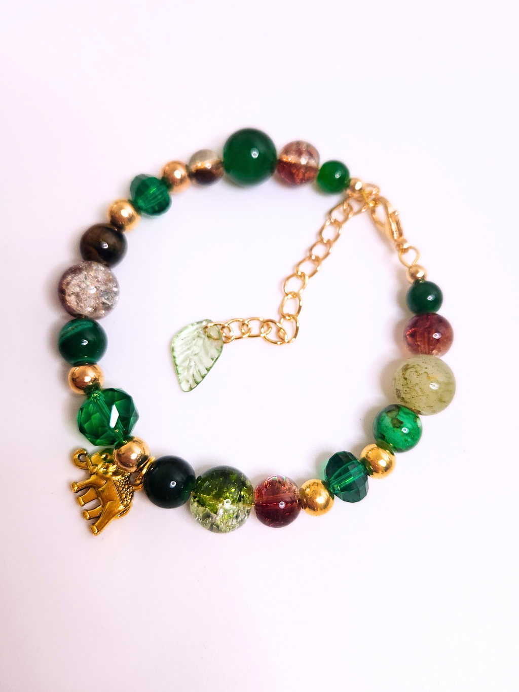 • Bracelet Simple • Forêt Émeraude