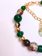 • Bracelet Simple • Forêt Émeraude