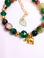 • Bracelet Simple • Forêt Émeraude