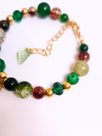 • Bracelet Simple • Forêt Émeraude