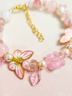 • Bracelet Simple • Jardin Rosé