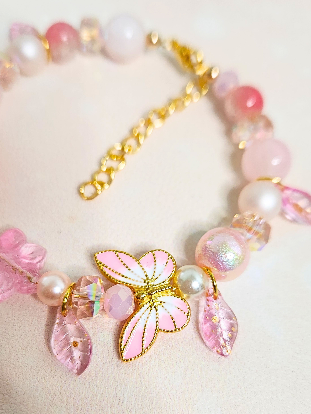 • Bracelet Simple • Jardin Rosé