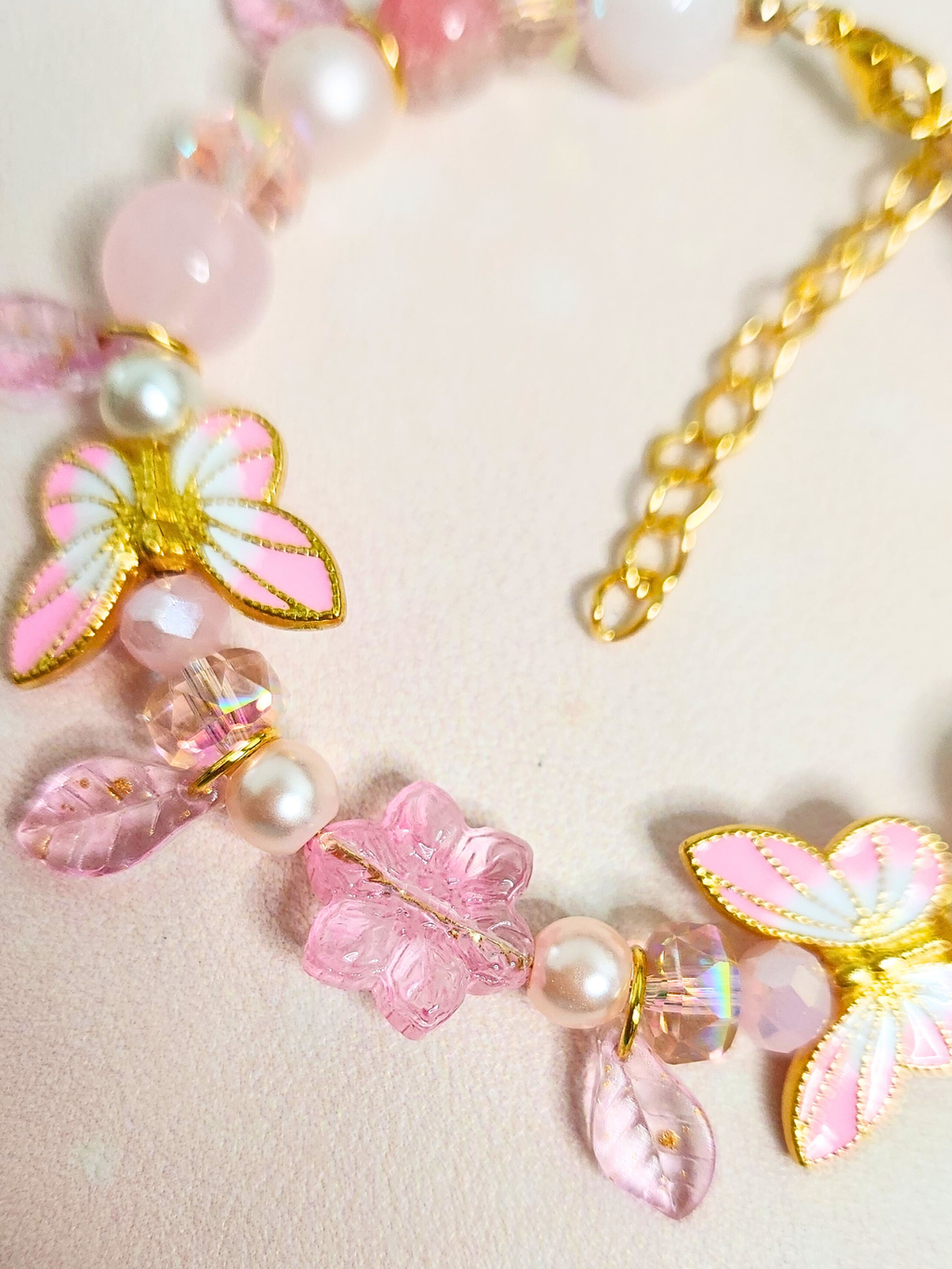 • Bracelet Simple • Jardin Rosé