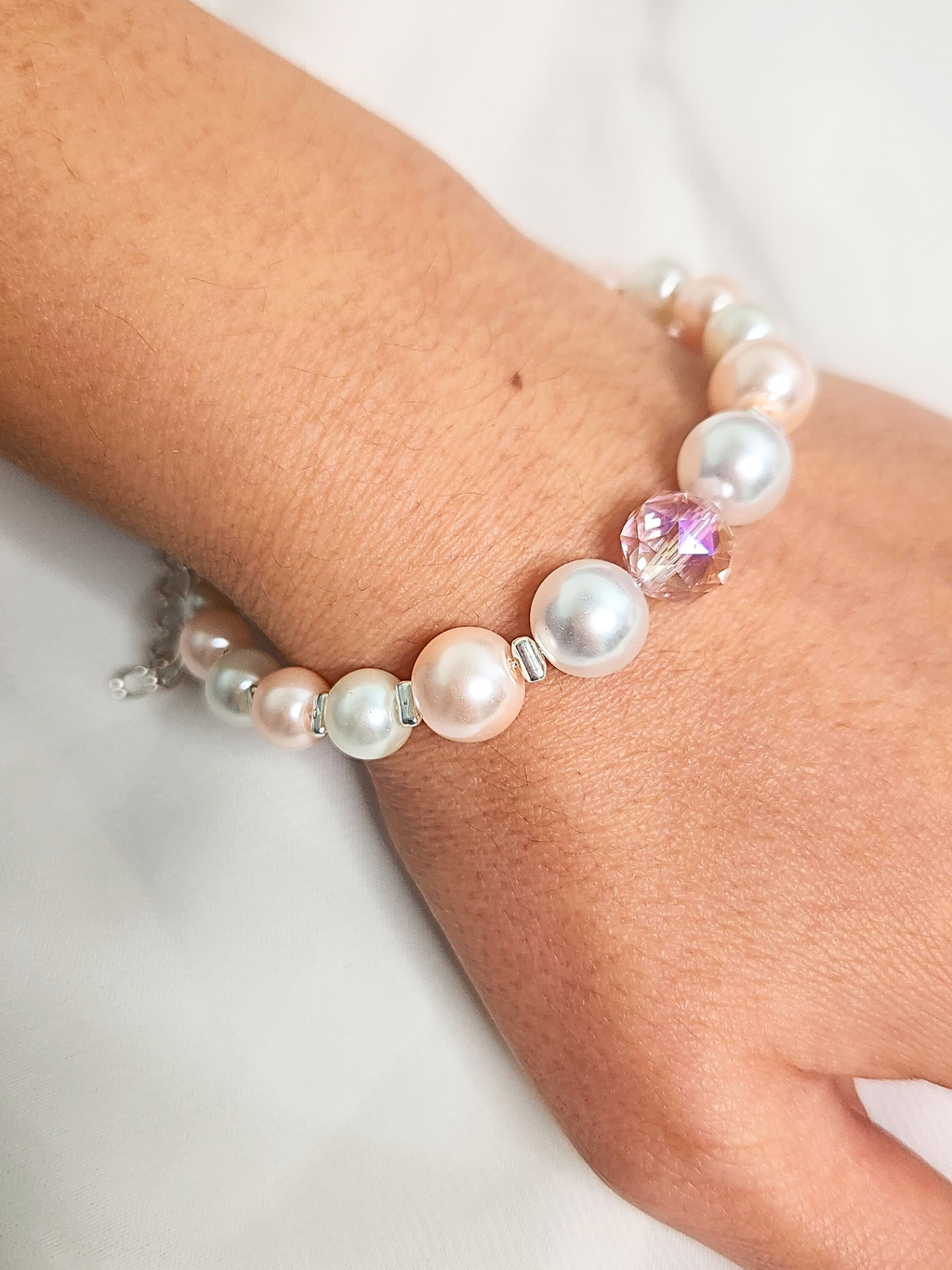 • Bracelet Simple • Lueur Rosée
