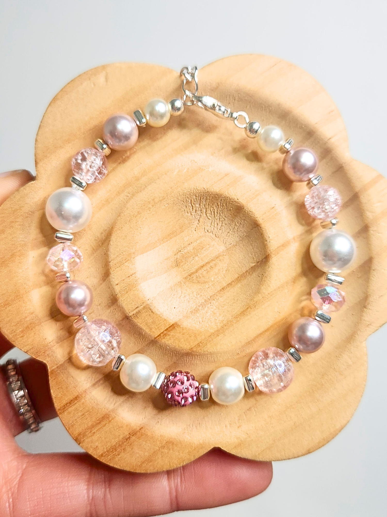 • Bracelet Simple • Éclat Poudré