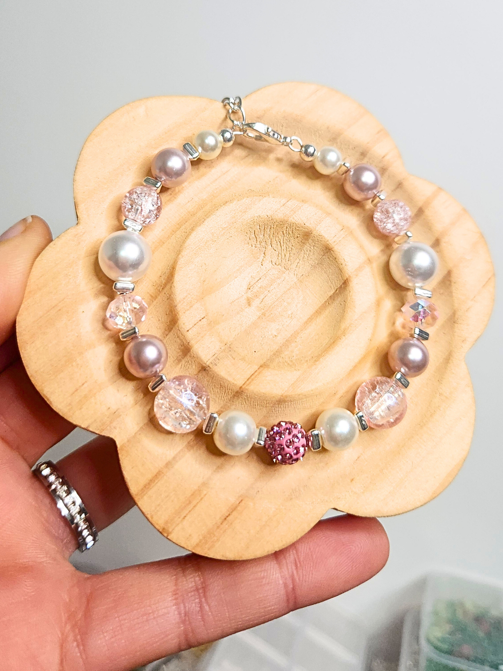 • Bracelet Simple • Éclat Poudré