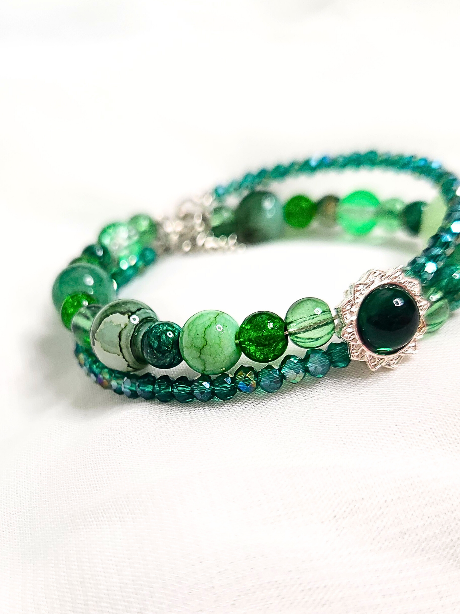 • Bracelet Simple • Émeraude Royale