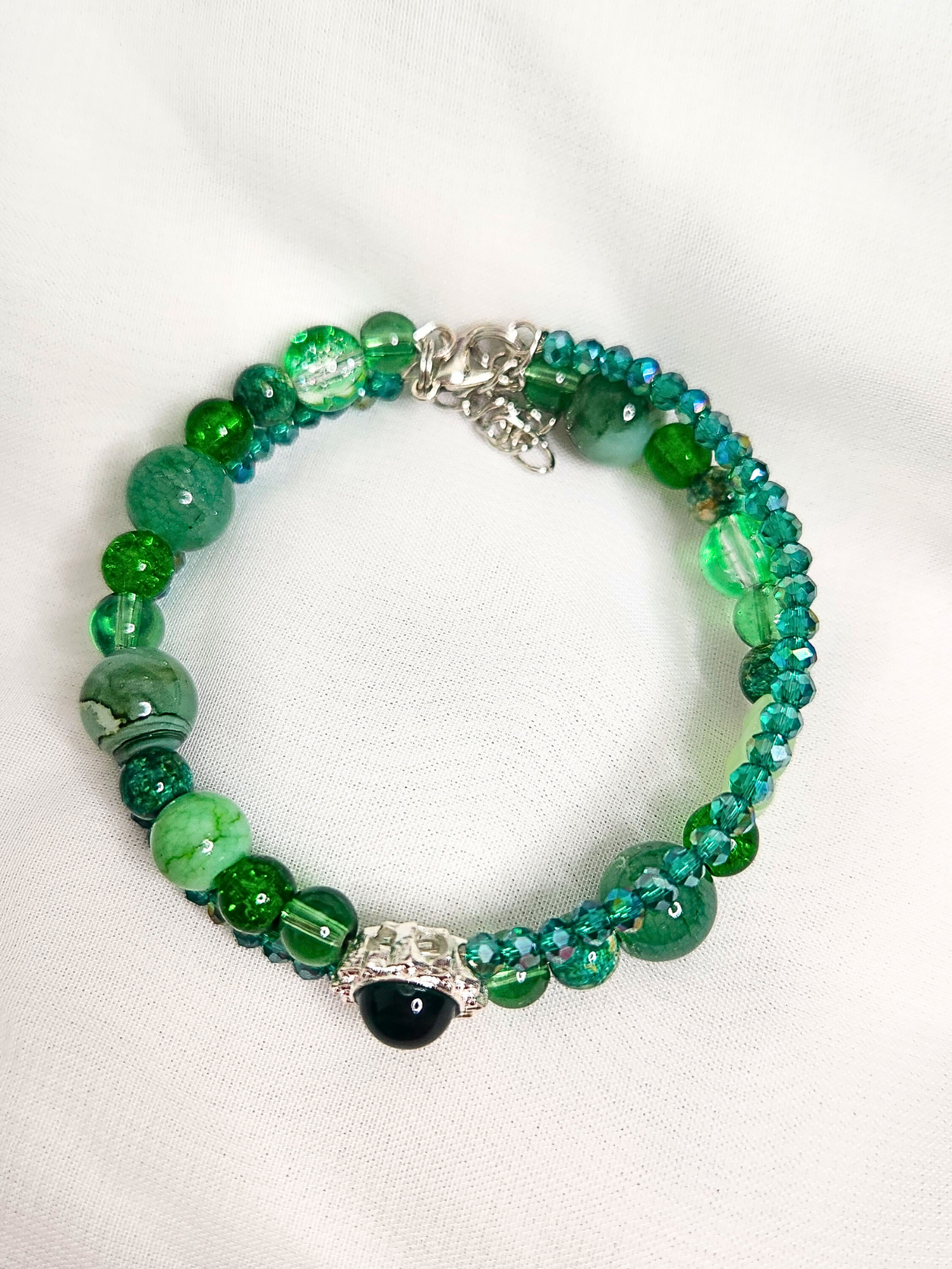 • Bracelet Simple • Émeraude Royale