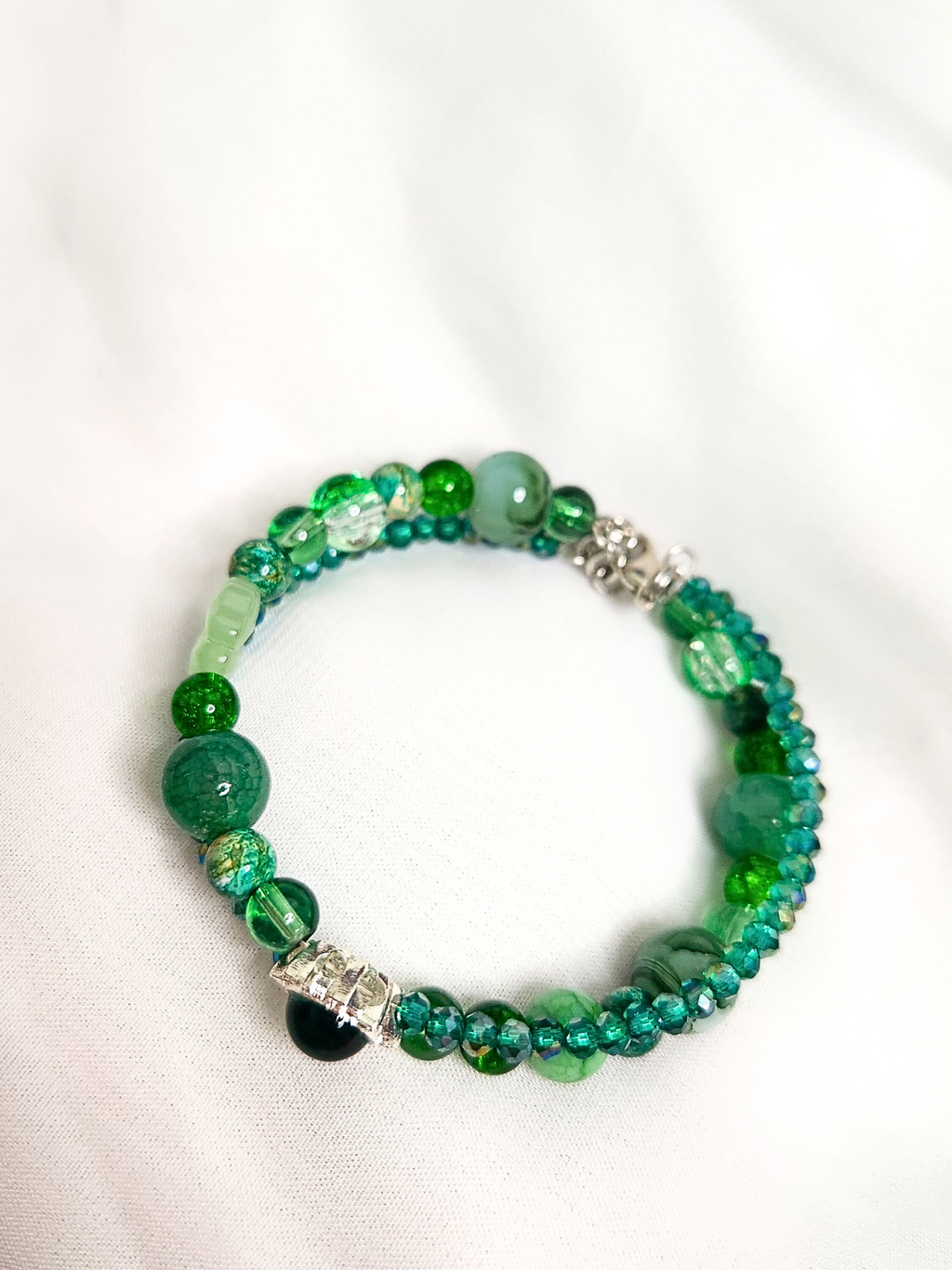 • Bracelet Simple • Émeraude Royale