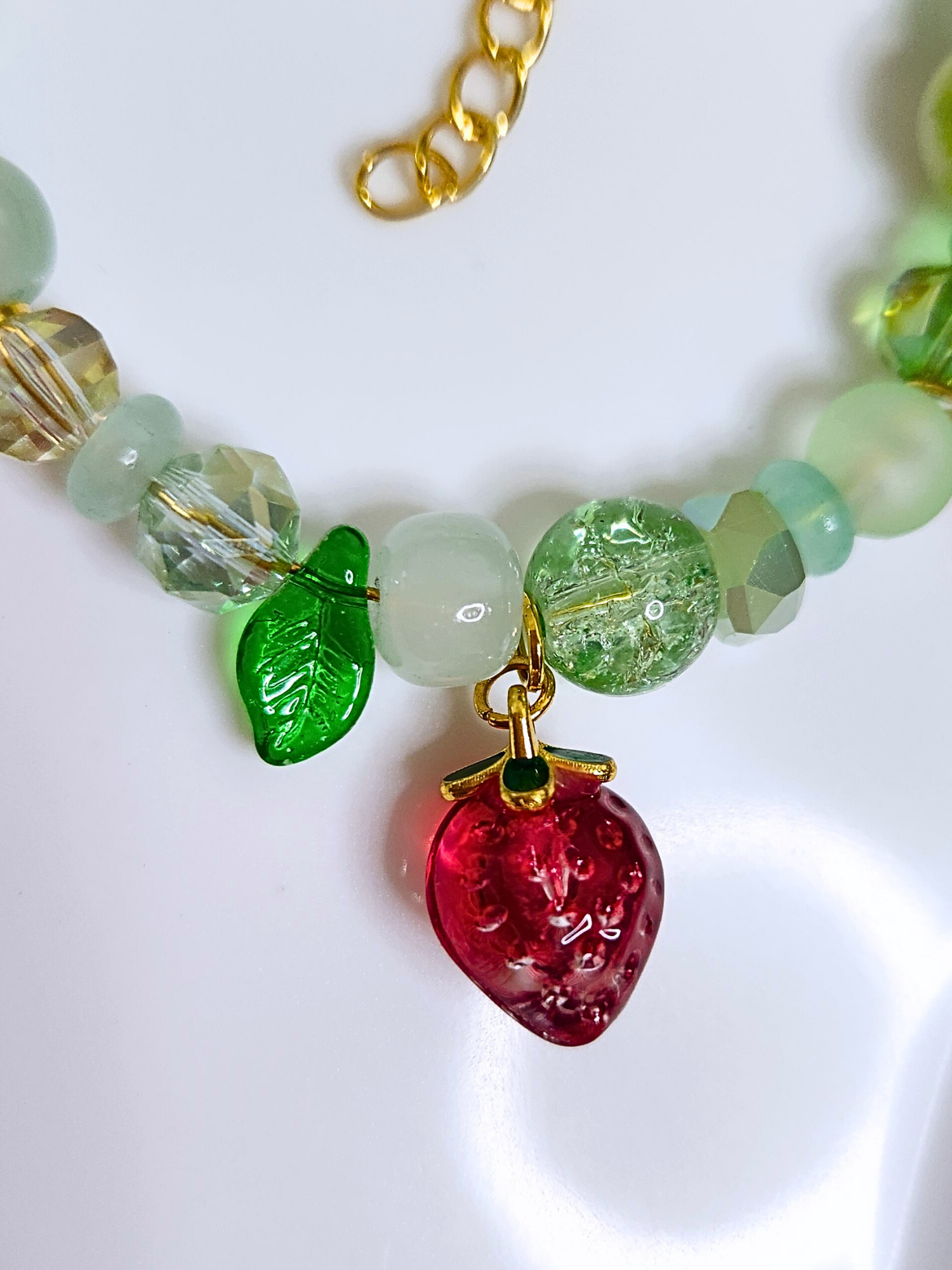 • Bracelet Simple • Fraise Gourmande