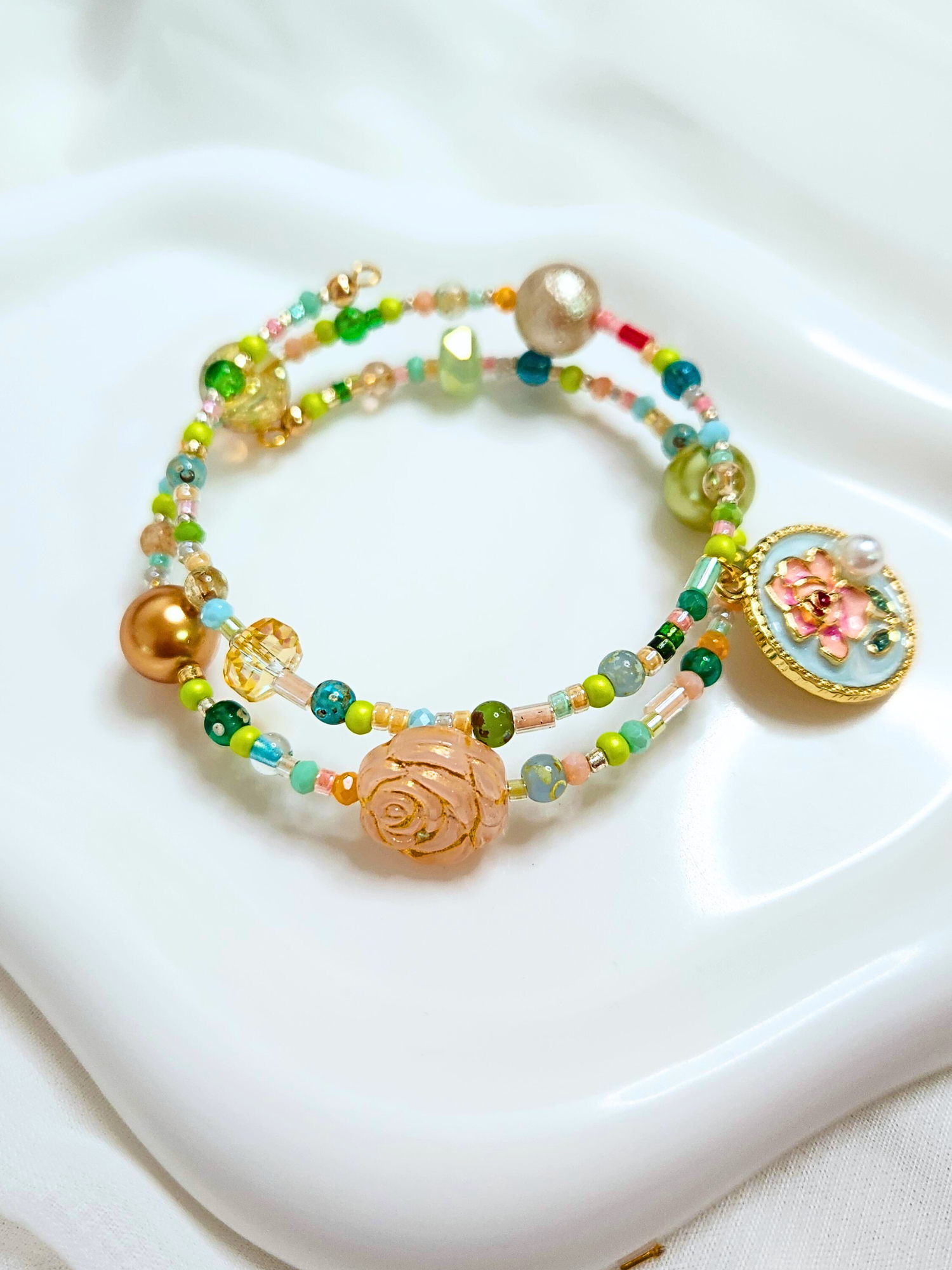 • Double Bracelet • Jardin Secret