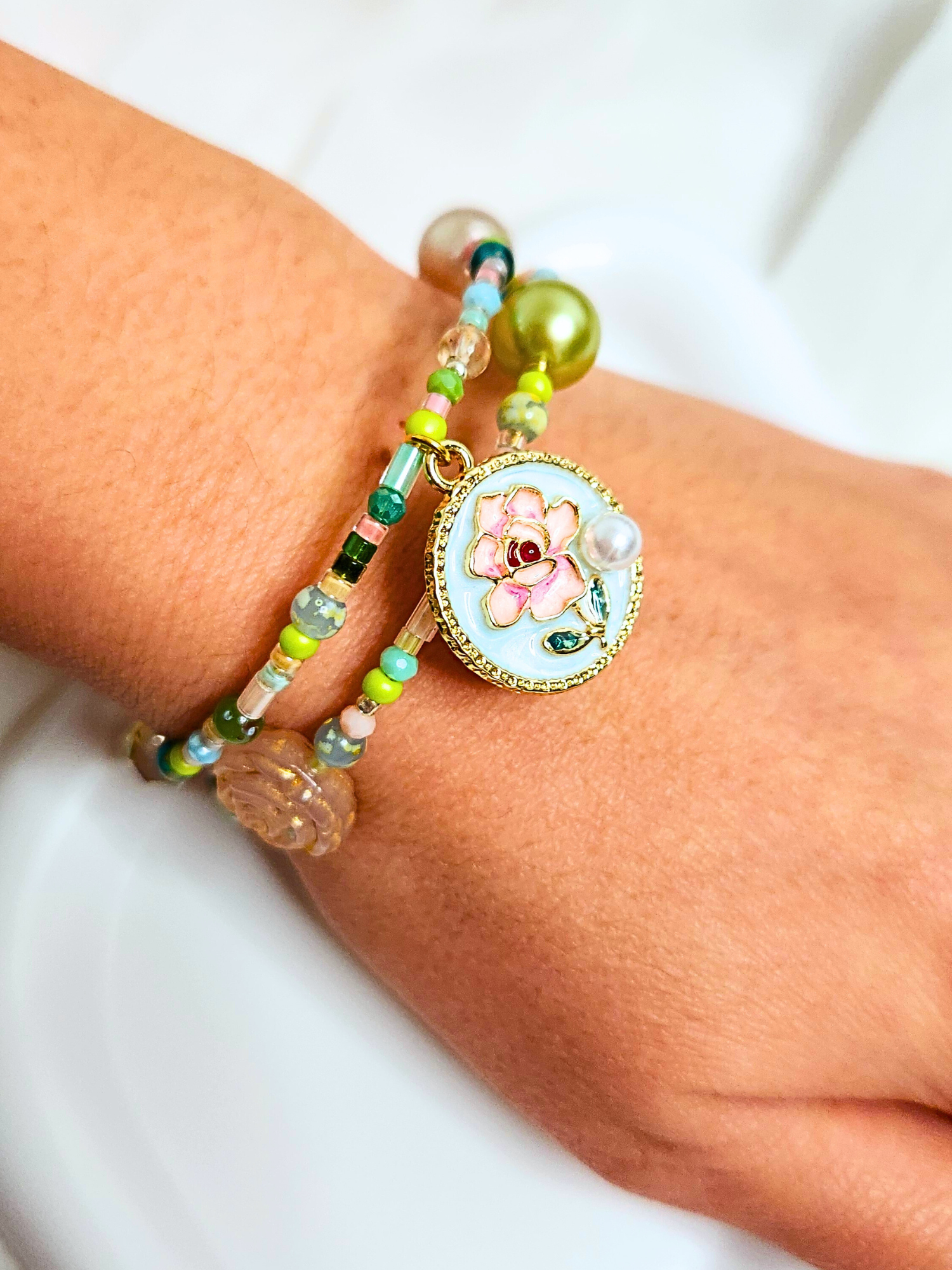 • Double Bracelet • Jardin Secret