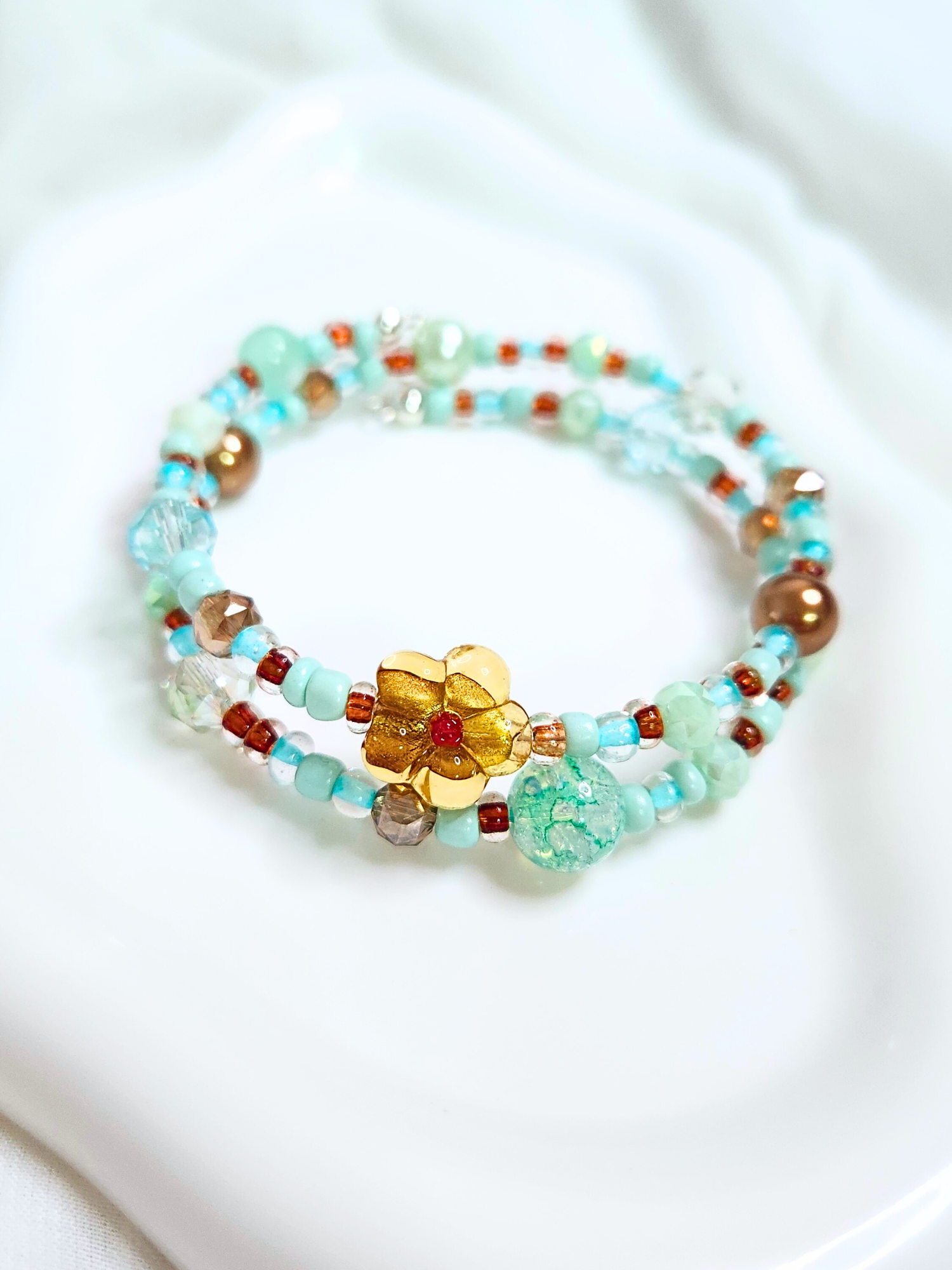 • Double Bracelet • Éclat d’Eau