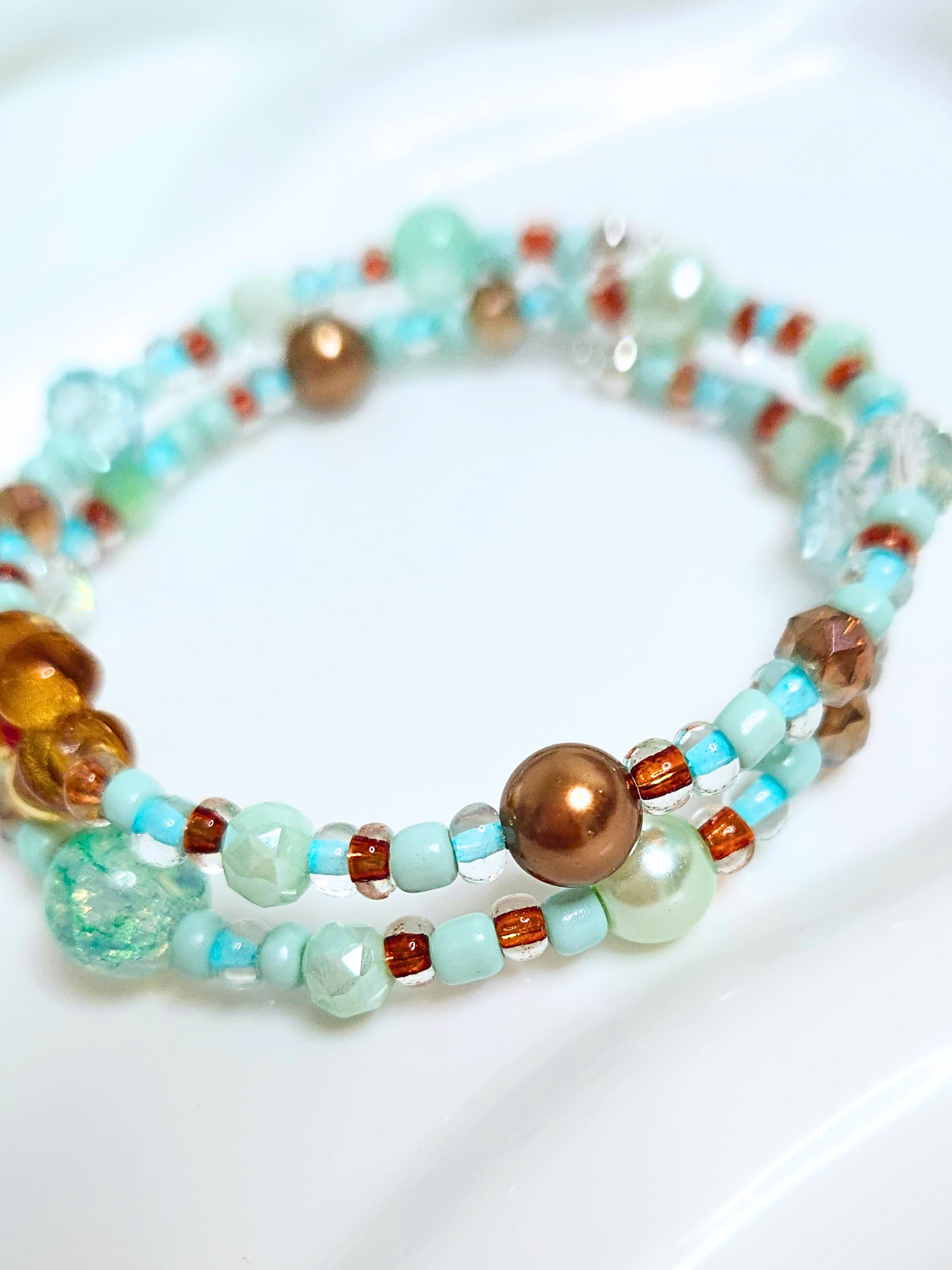 • Double Bracelet • Éclat d’Eau