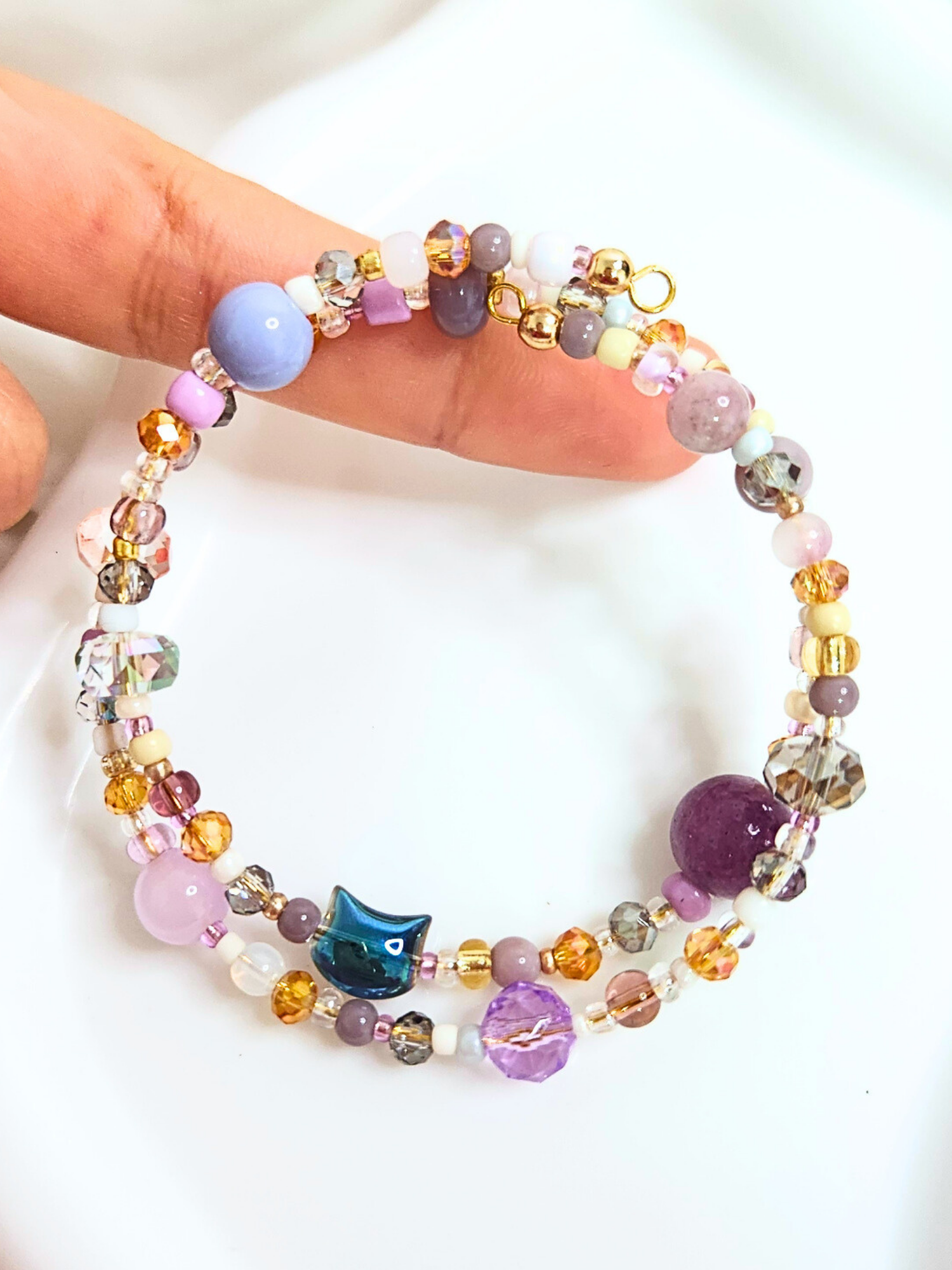 • Double Bracelet • Élégance Féline