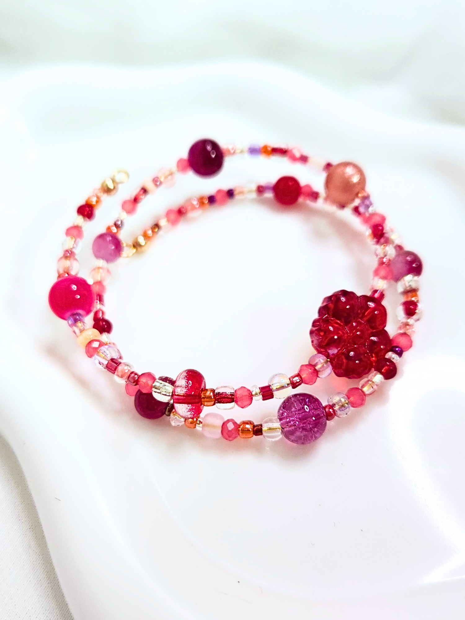 • Double Bracelet • Framboise Enchantée