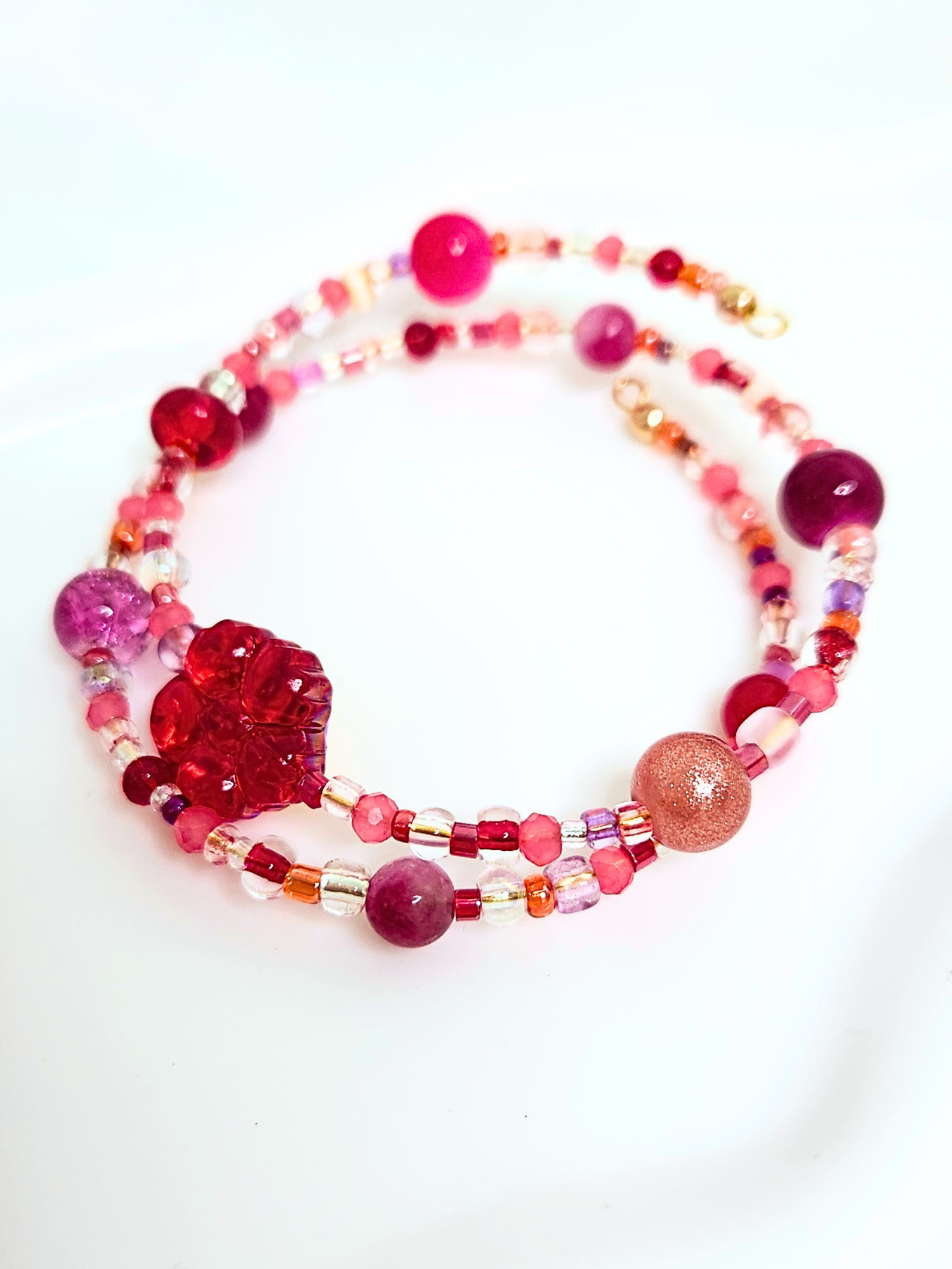 • Double Bracelet • Framboise Enchantée