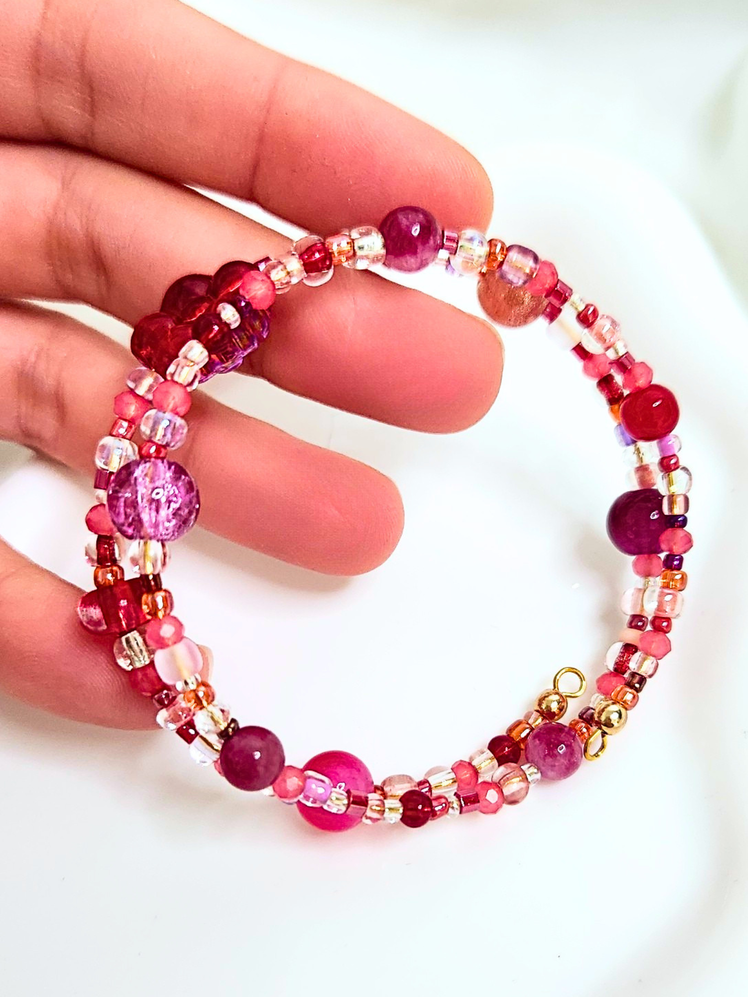• Double Bracelet • Framboise Enchantée