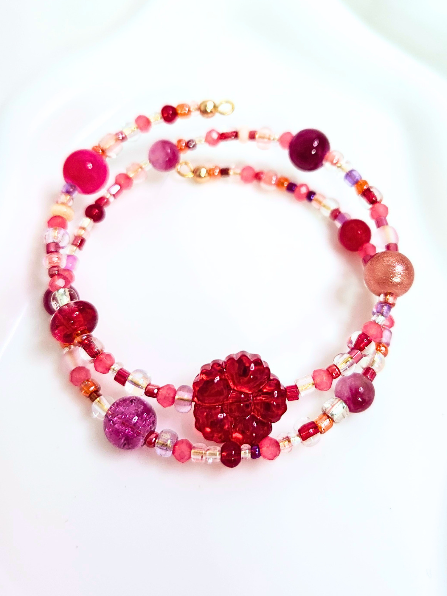 • Double Bracelet • Framboise Enchantée