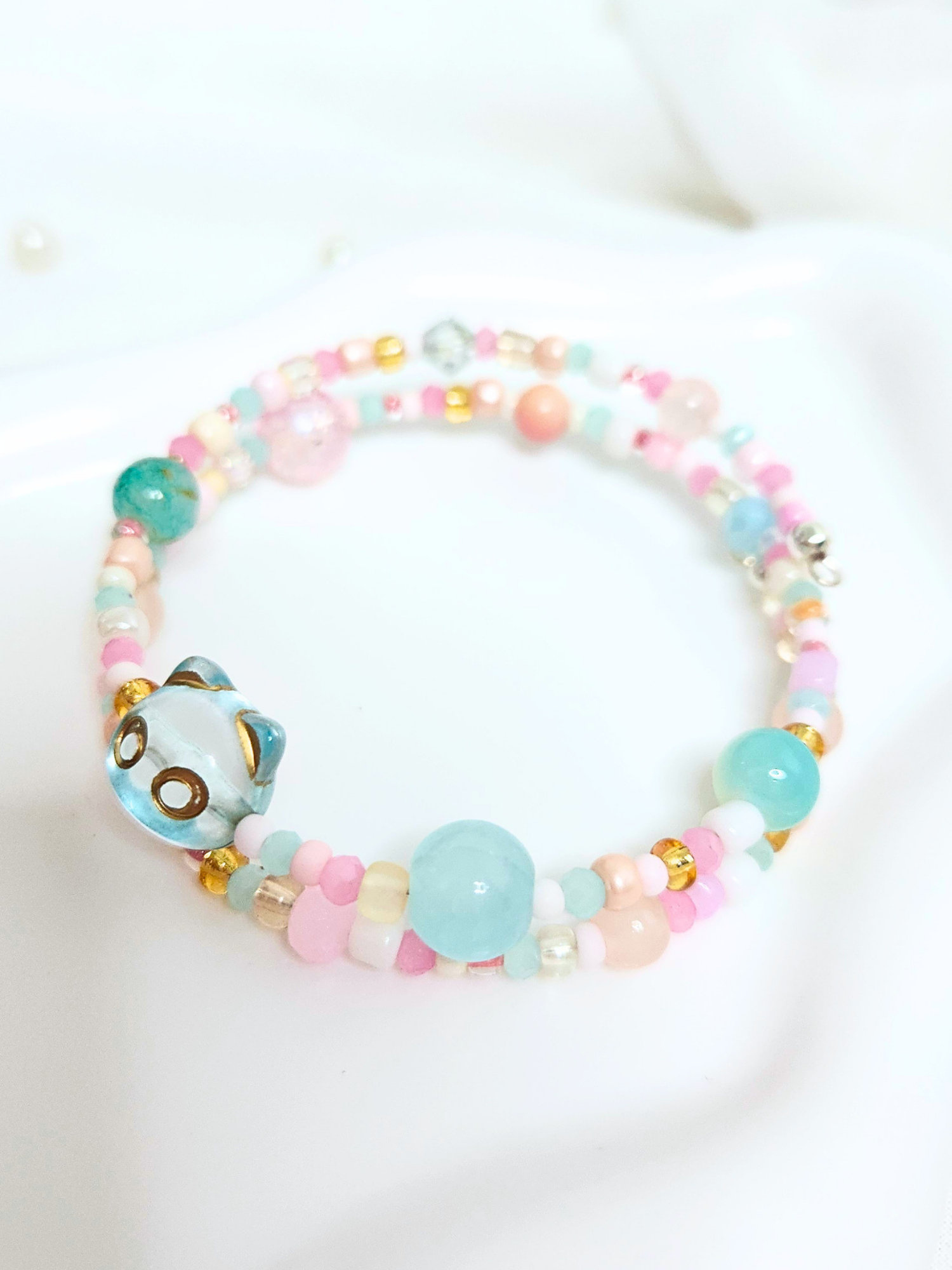 • Double Bracelet • Chat Rêveur