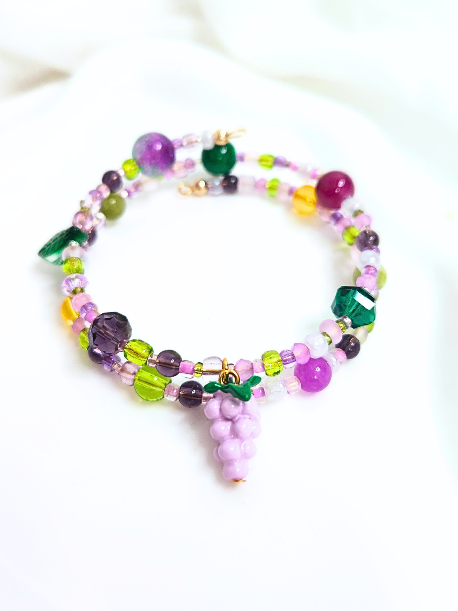 • Double Bracelet • Jardin de Raisin