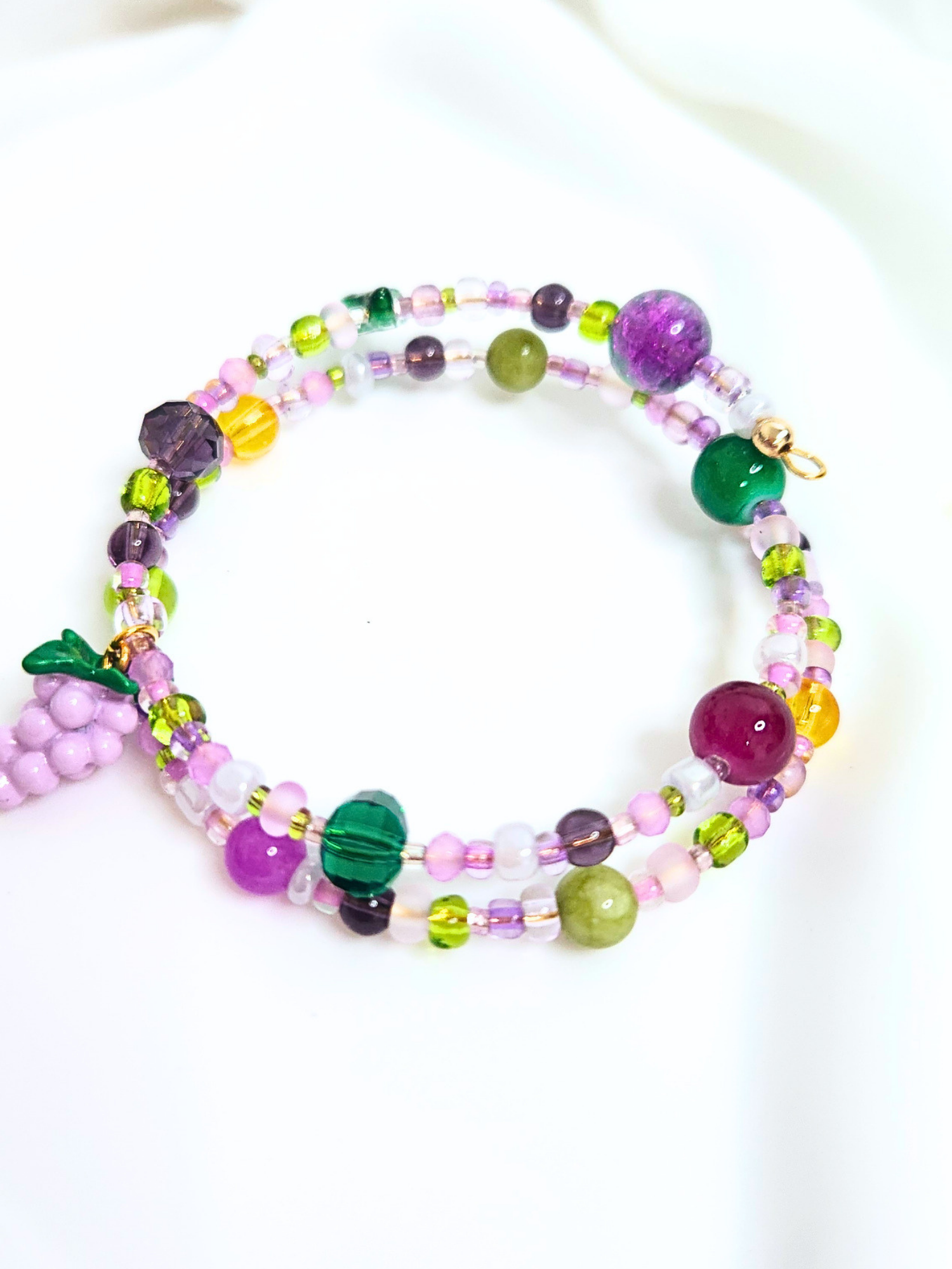 • Double Bracelet • Jardin de Raisin