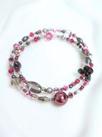 • Double Bracelet • Framboise Nocturne