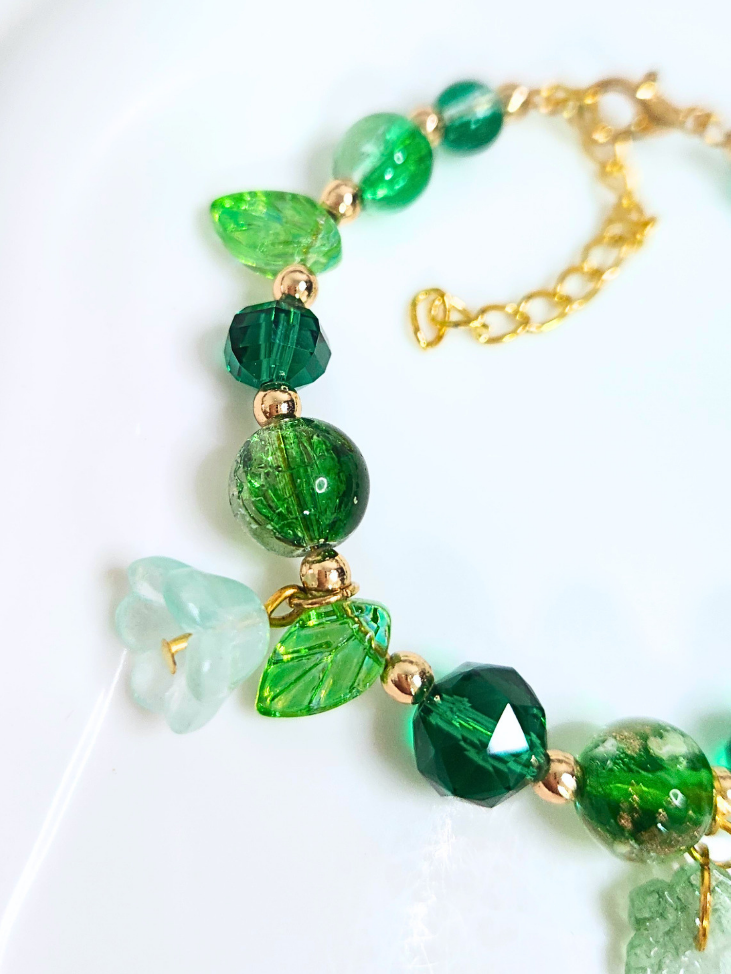 • Bracelet Simple • Forêt Emeraude