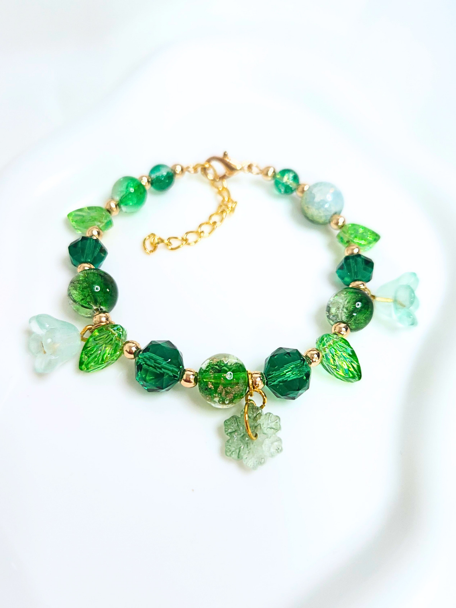 • Bracelet Simple • Forêt Emeraude