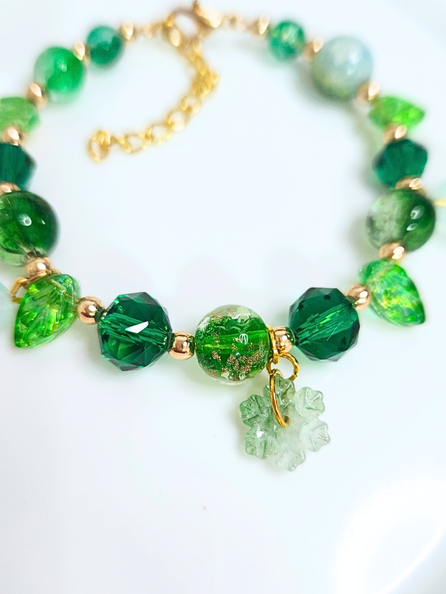 • Bracelet Simple • Forêt Emeraude