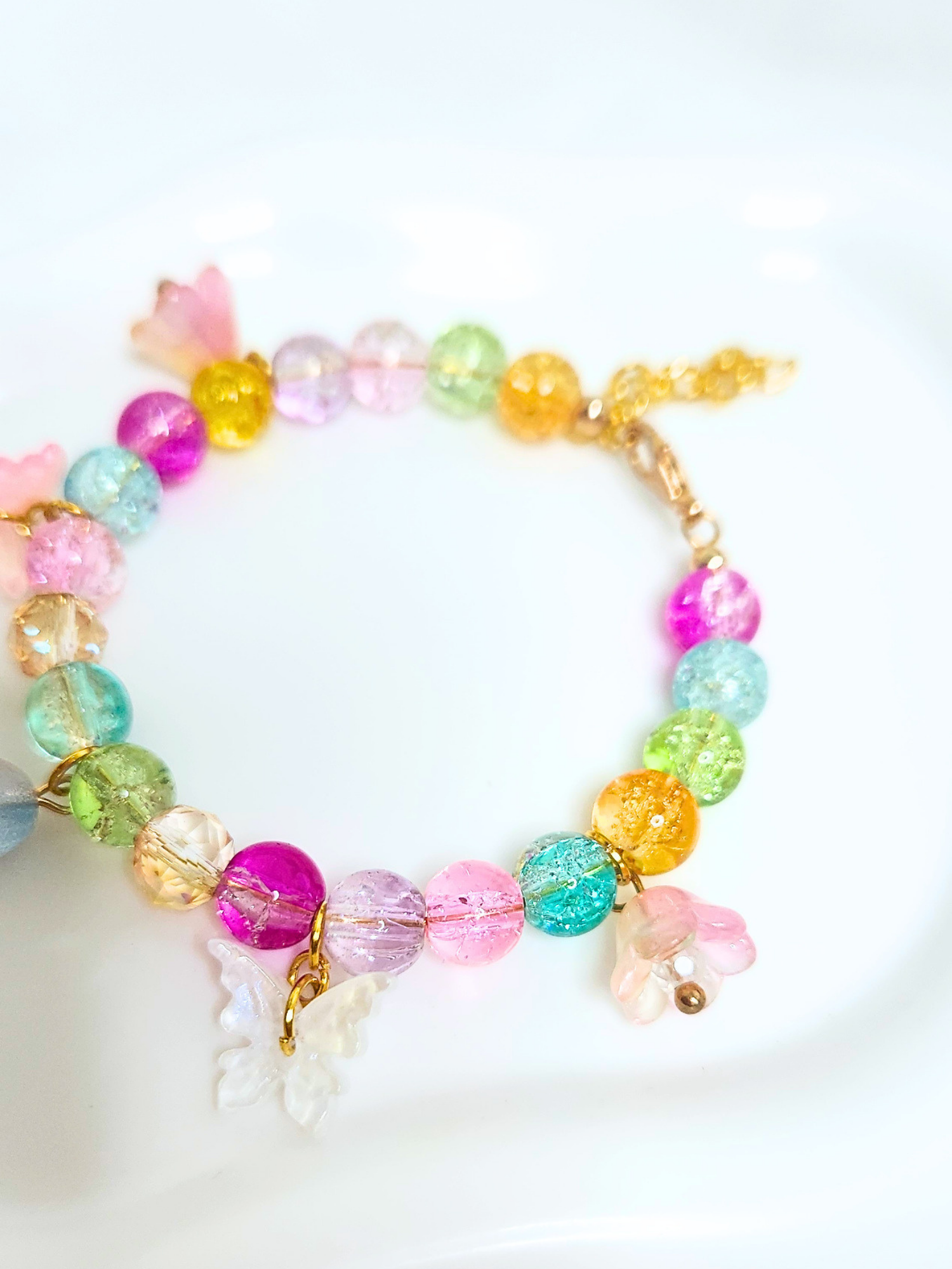 • Bracelet Simple • Arc-en-Ciel Printanier