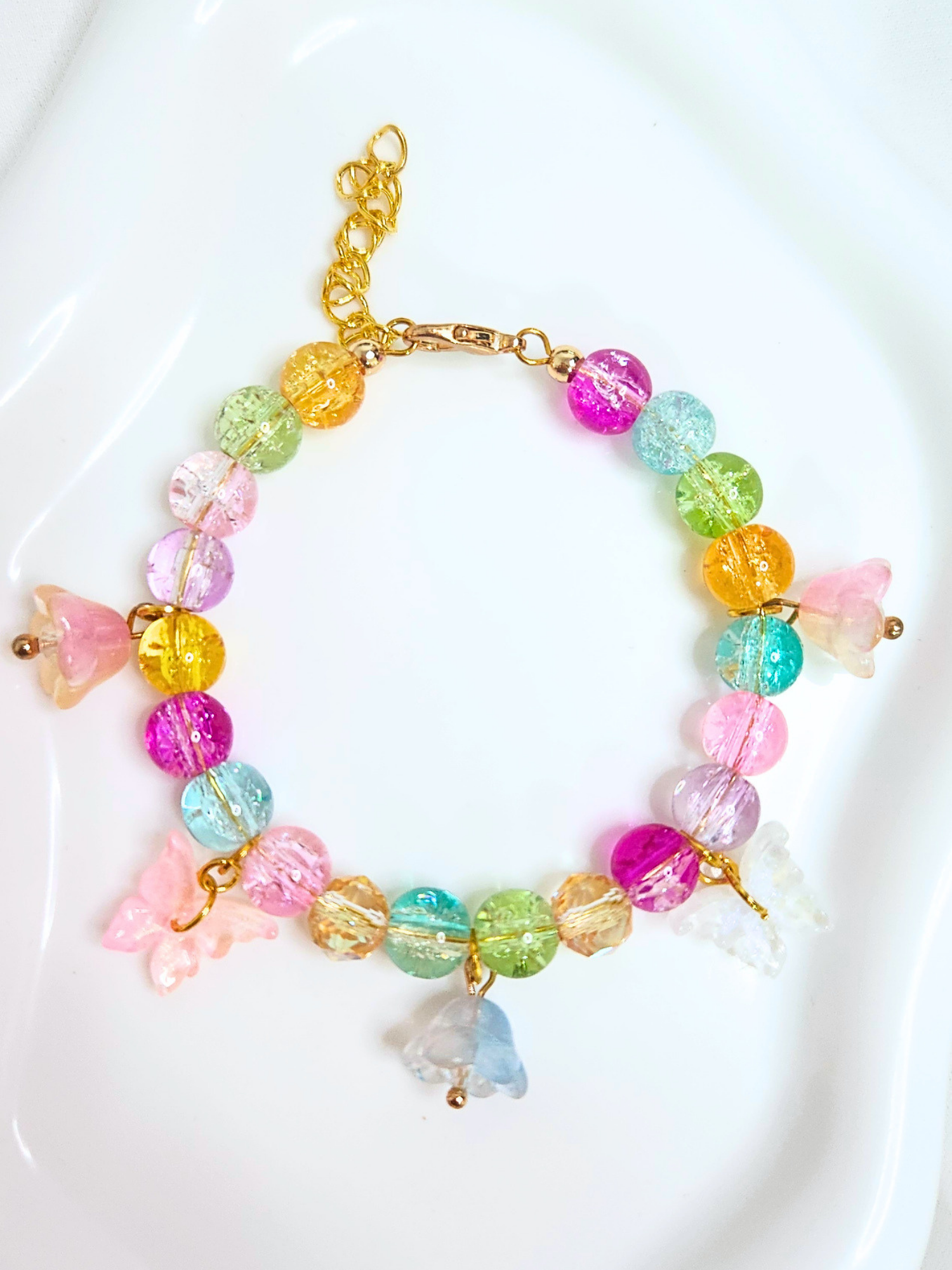 • Bracelet Simple • Arc-en-Ciel Printanier