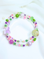 • Double Bracelet • Jardin Sucré Lavande