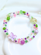 • Double Bracelet • Jardin Sucré Lavande