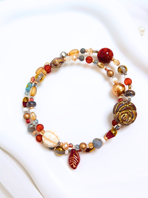 • Double Bracelet • Golden Seasons