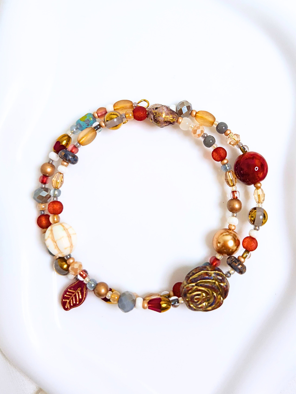 • Double Bracelet • Golden Seasons
