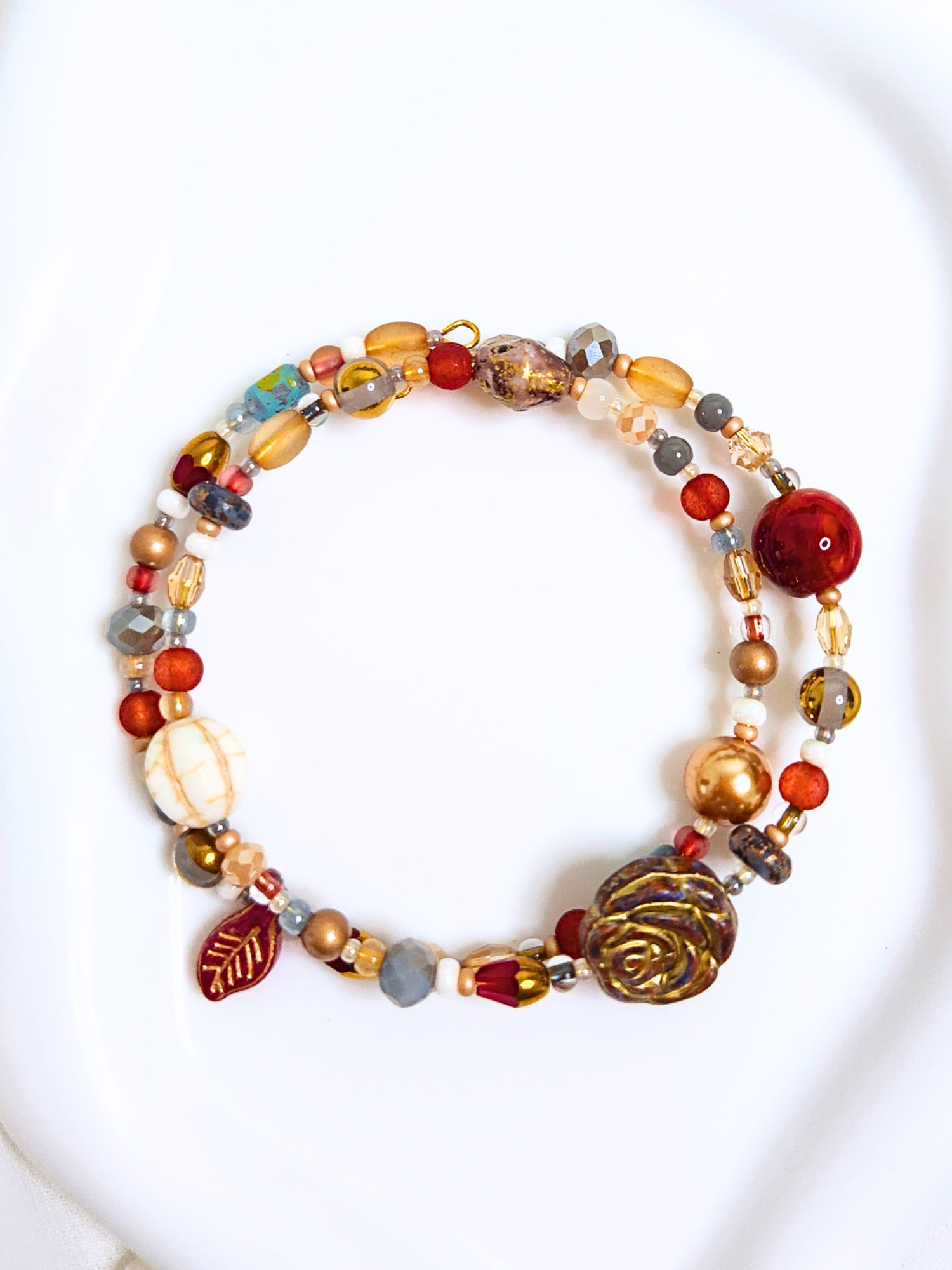 • Double Bracelet • Golden Seasons