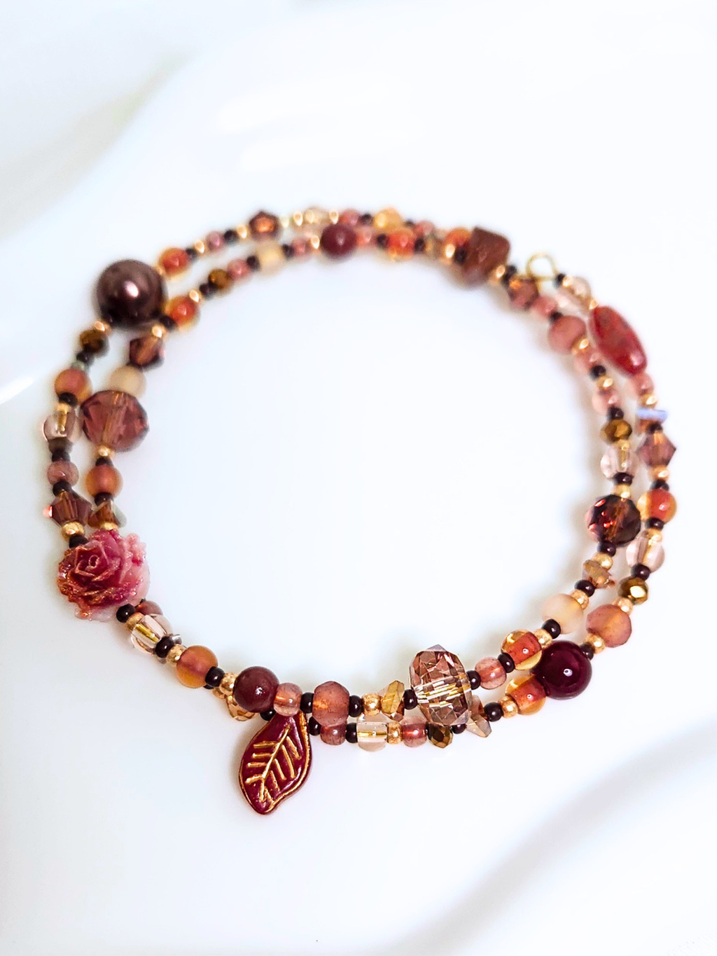 • Double Bracelet • Autumn Dew