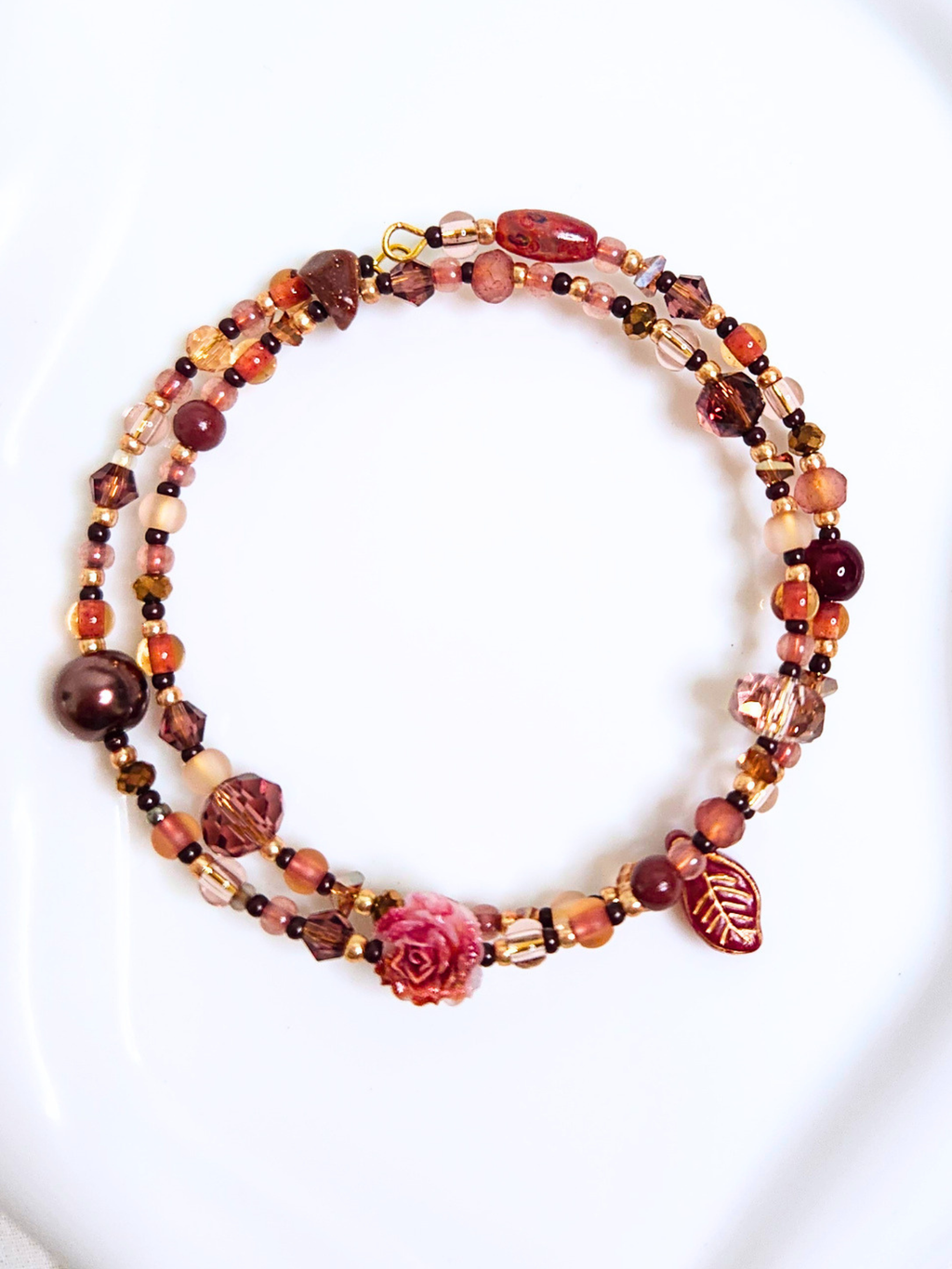 • Double Bracelet • Autumn Dew