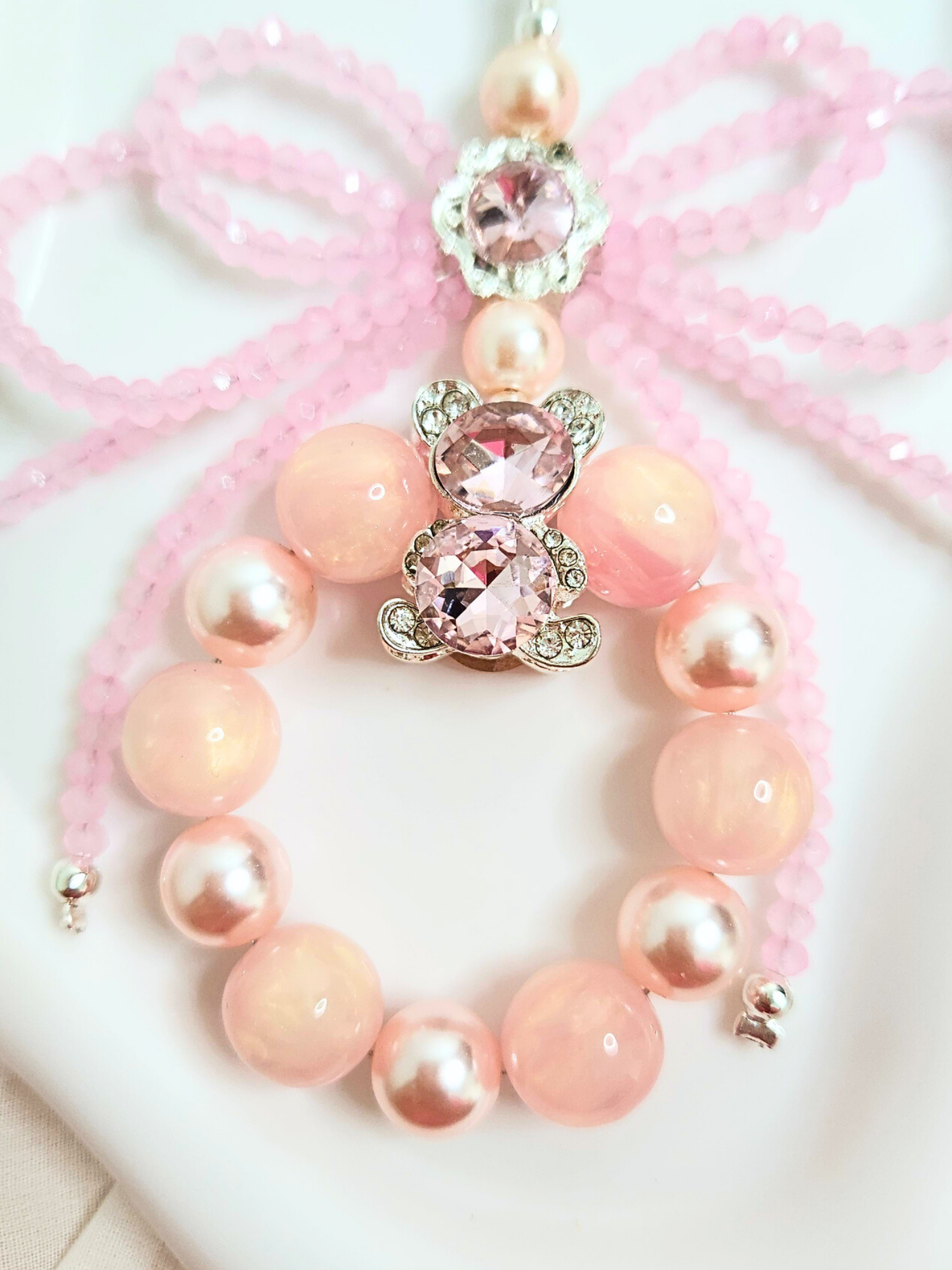 • Accessoire • Ourson Rose