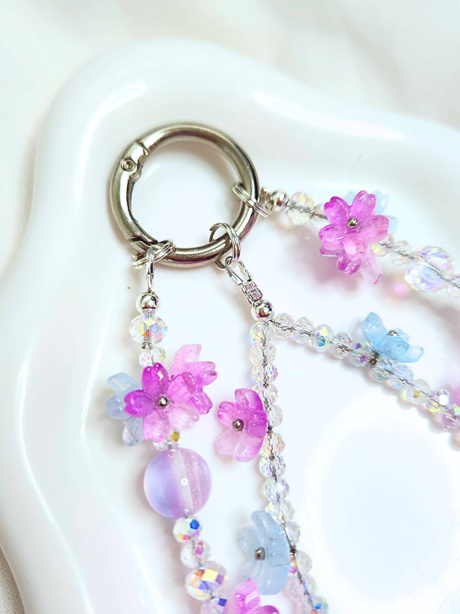 • Accessoire • Double Papillon Violet