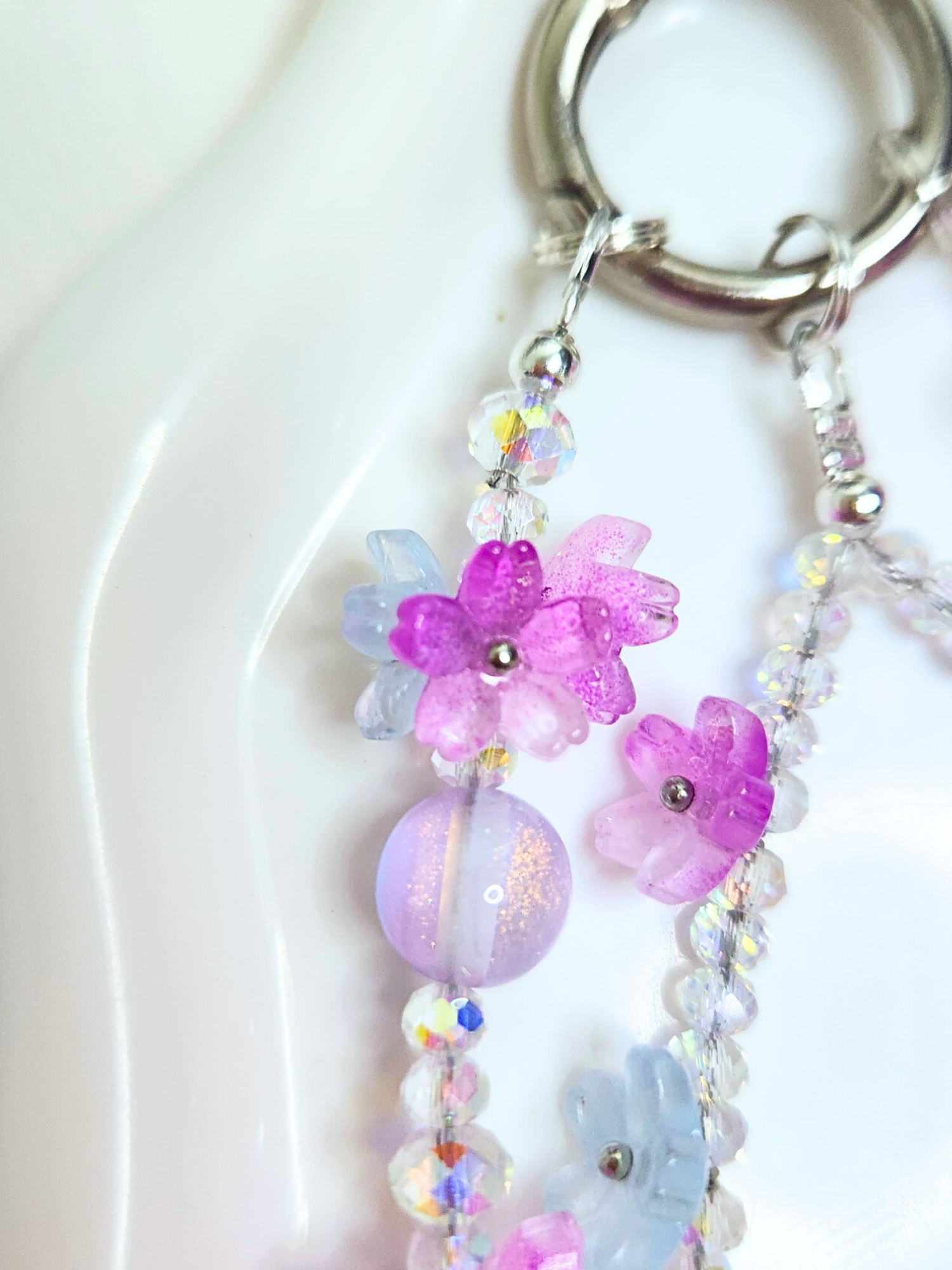 • Accessoire • Double Papillon Violet