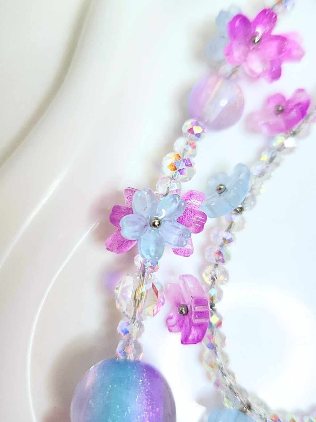 • Accessoire • Double Papillon Violet