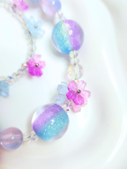• Accessoire • Double Papillon Violet
