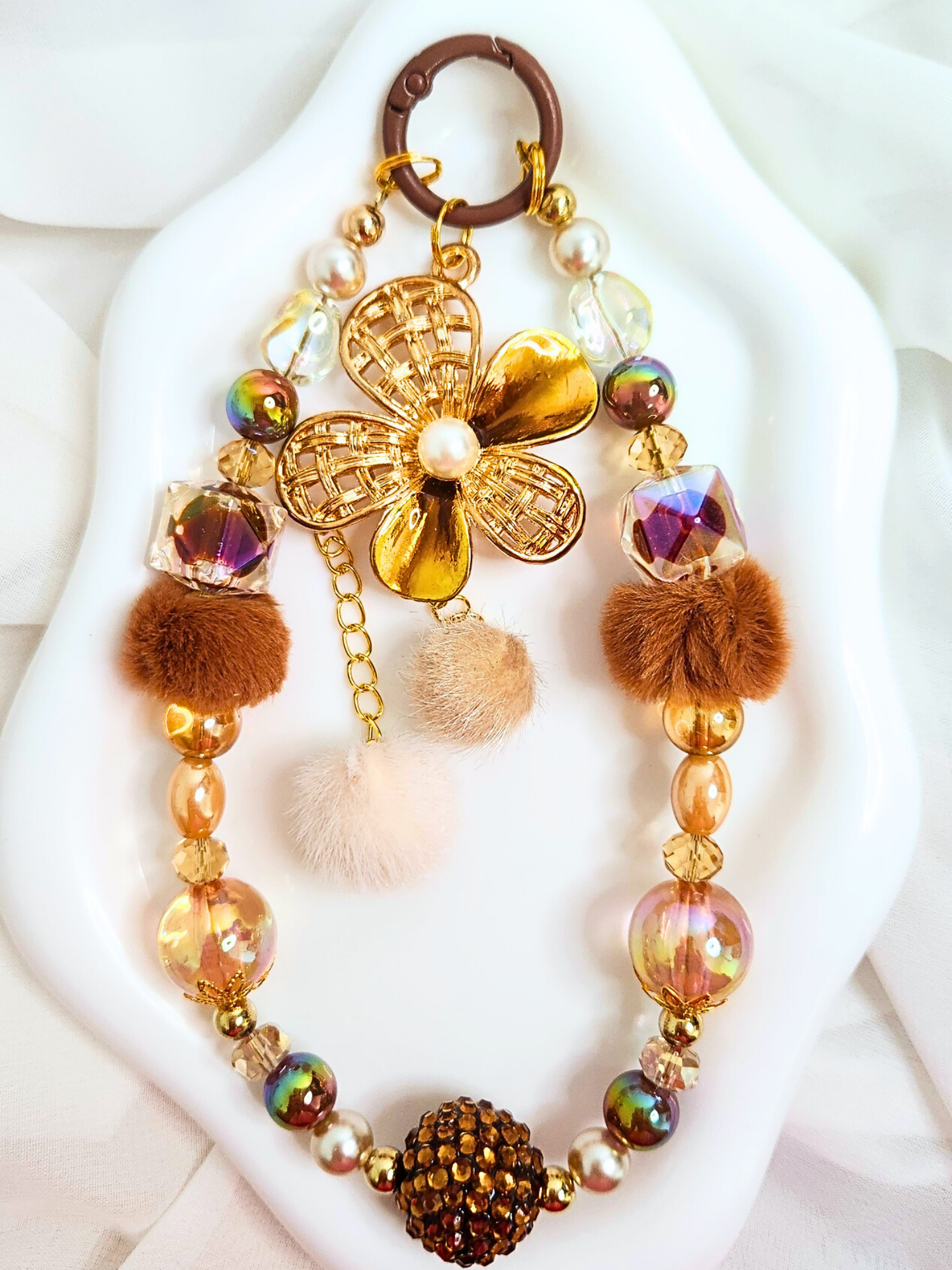 • Accessoire • Fleur Dorée