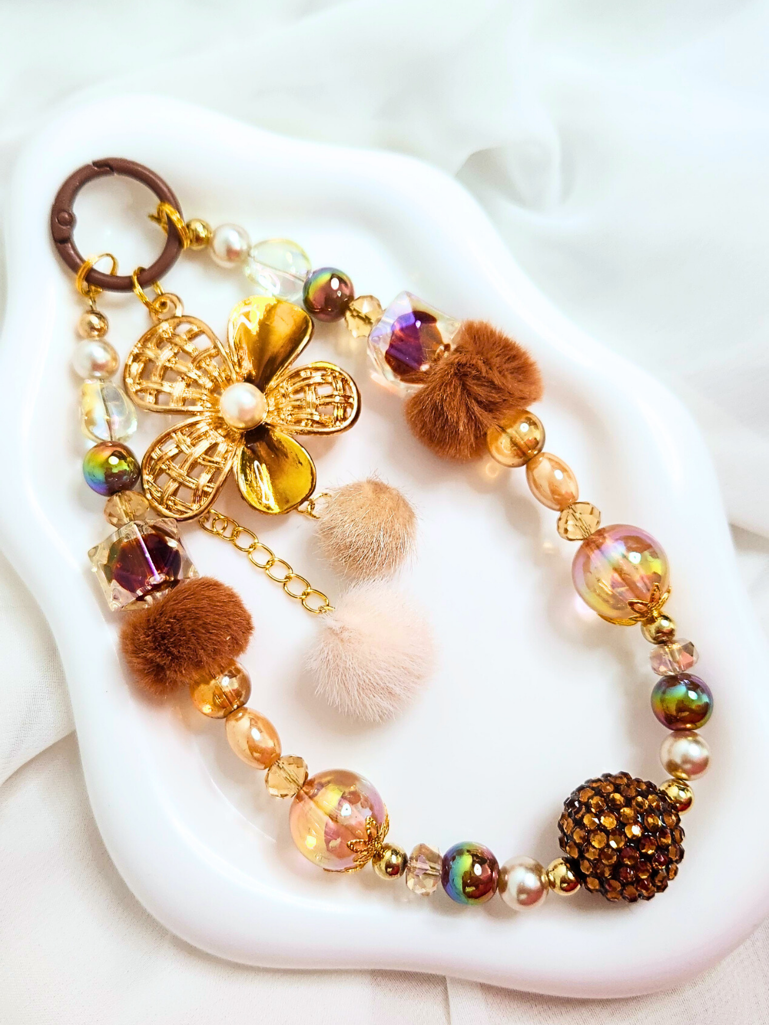 • Accessoire • Fleur Dorée