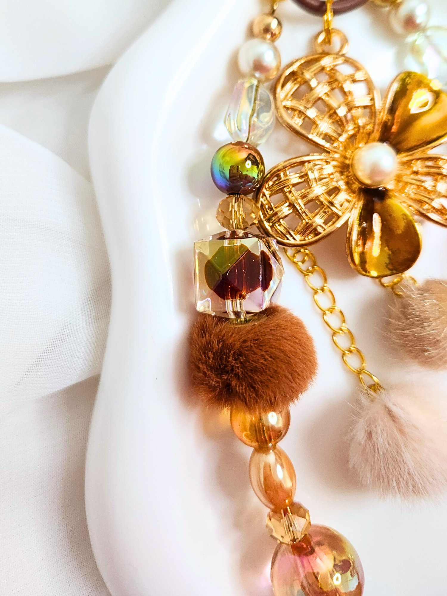 • Accessoire • Fleur Dorée