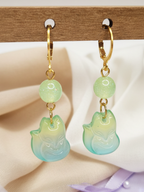 • Boucles d'oreilles • Renard Aurore