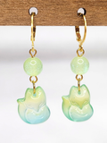 • Boucles d'oreilles • Renard Aurore